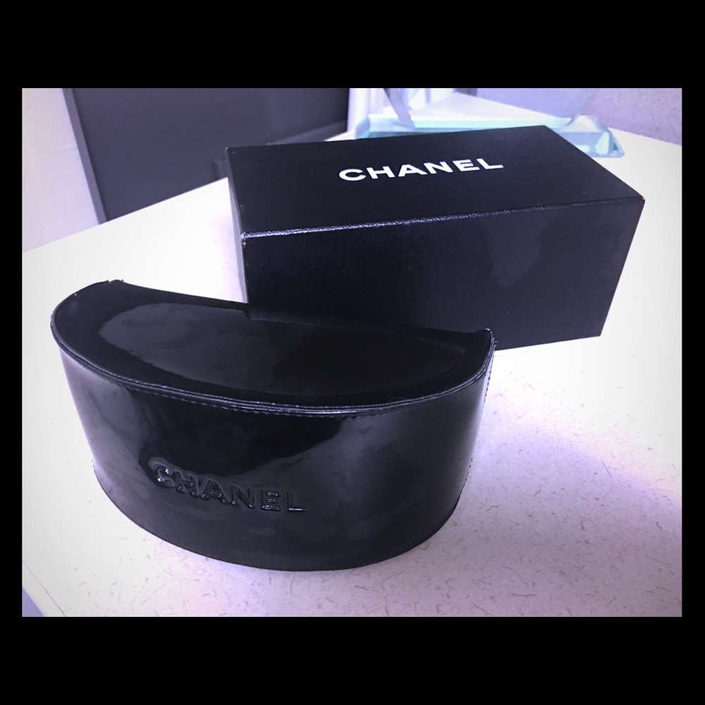 Chanel sunglasses case and box